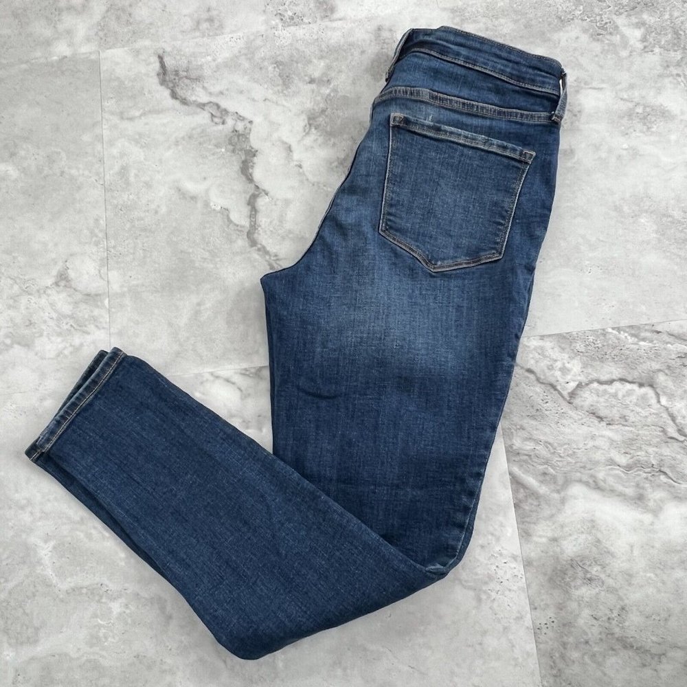 Old Navy Jeans Womens Size 8 Regular‎ High Rise Rockstar Super Skinny Distressed